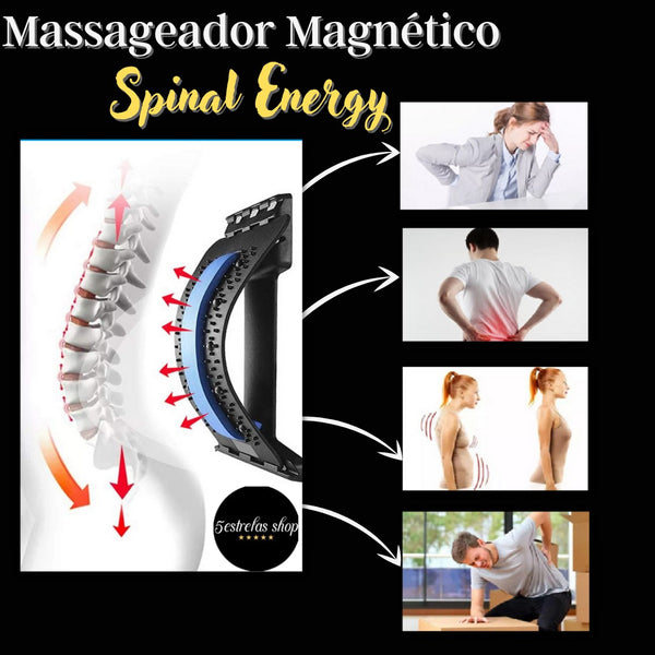 Massageador Magnético Spinal Energy